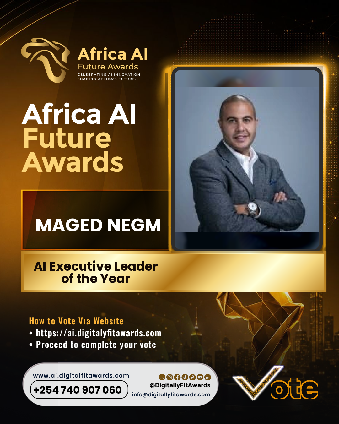 Maged Negm poster