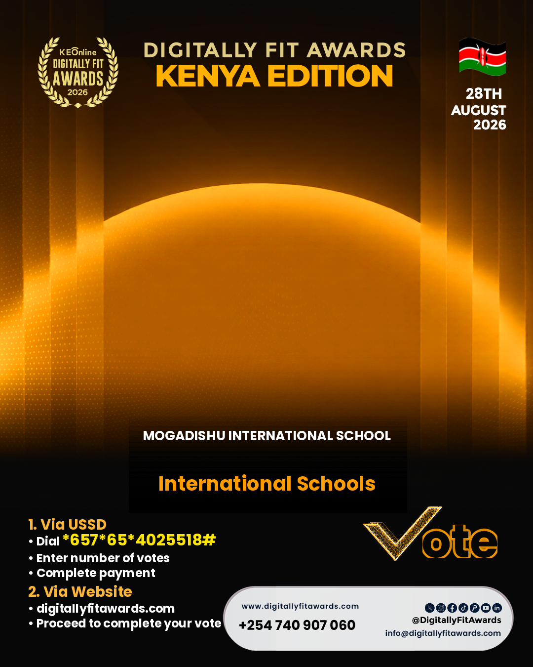 Mogadishu International School poster