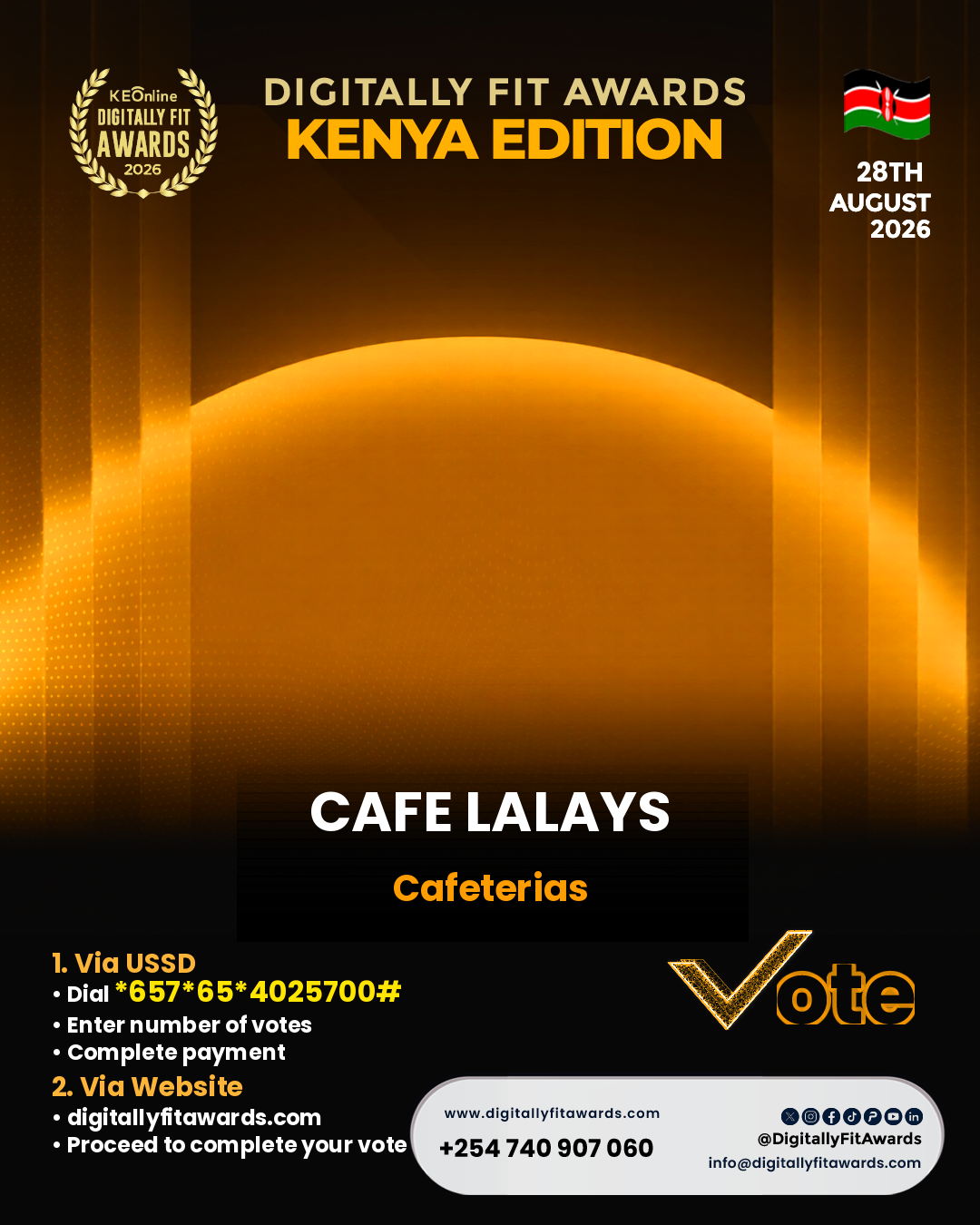 Cafe Lalays poster