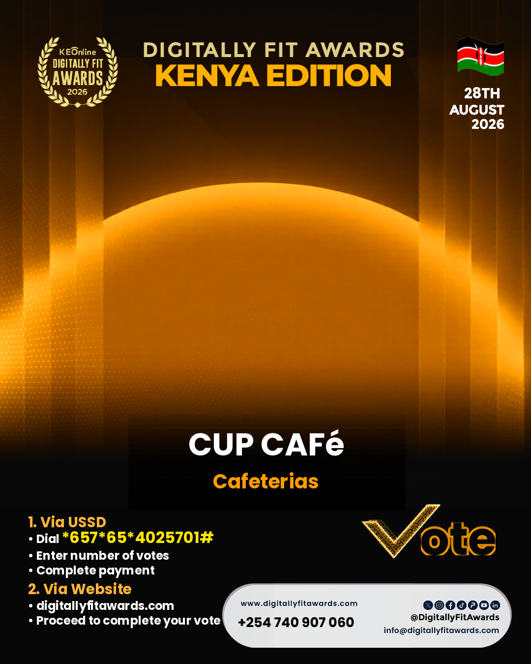 Cup Café poster