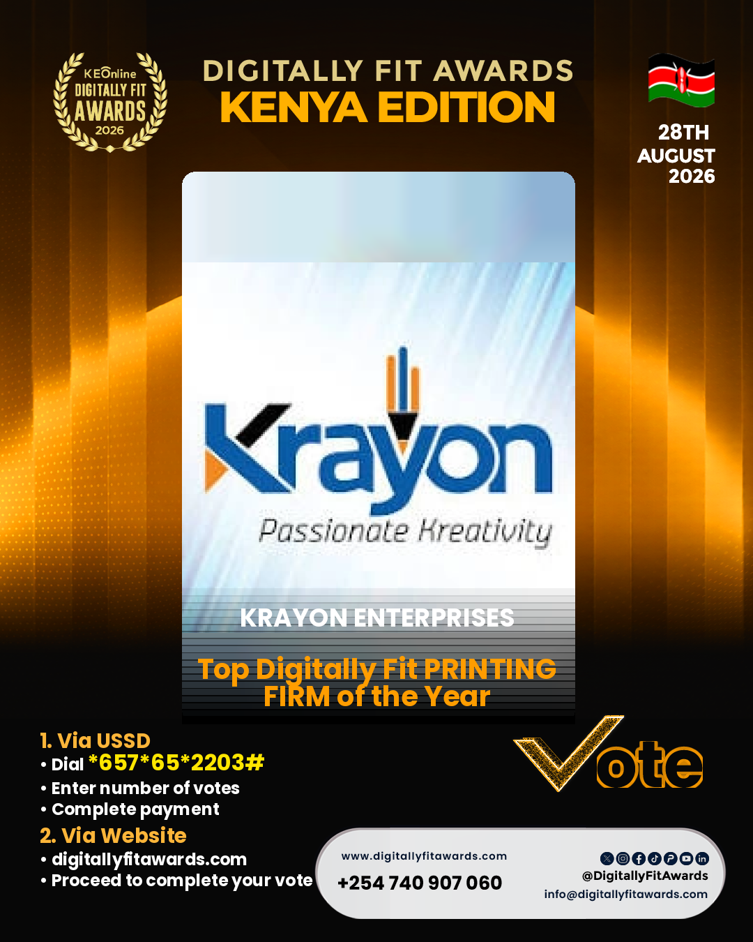 Krayon Enterprises poster