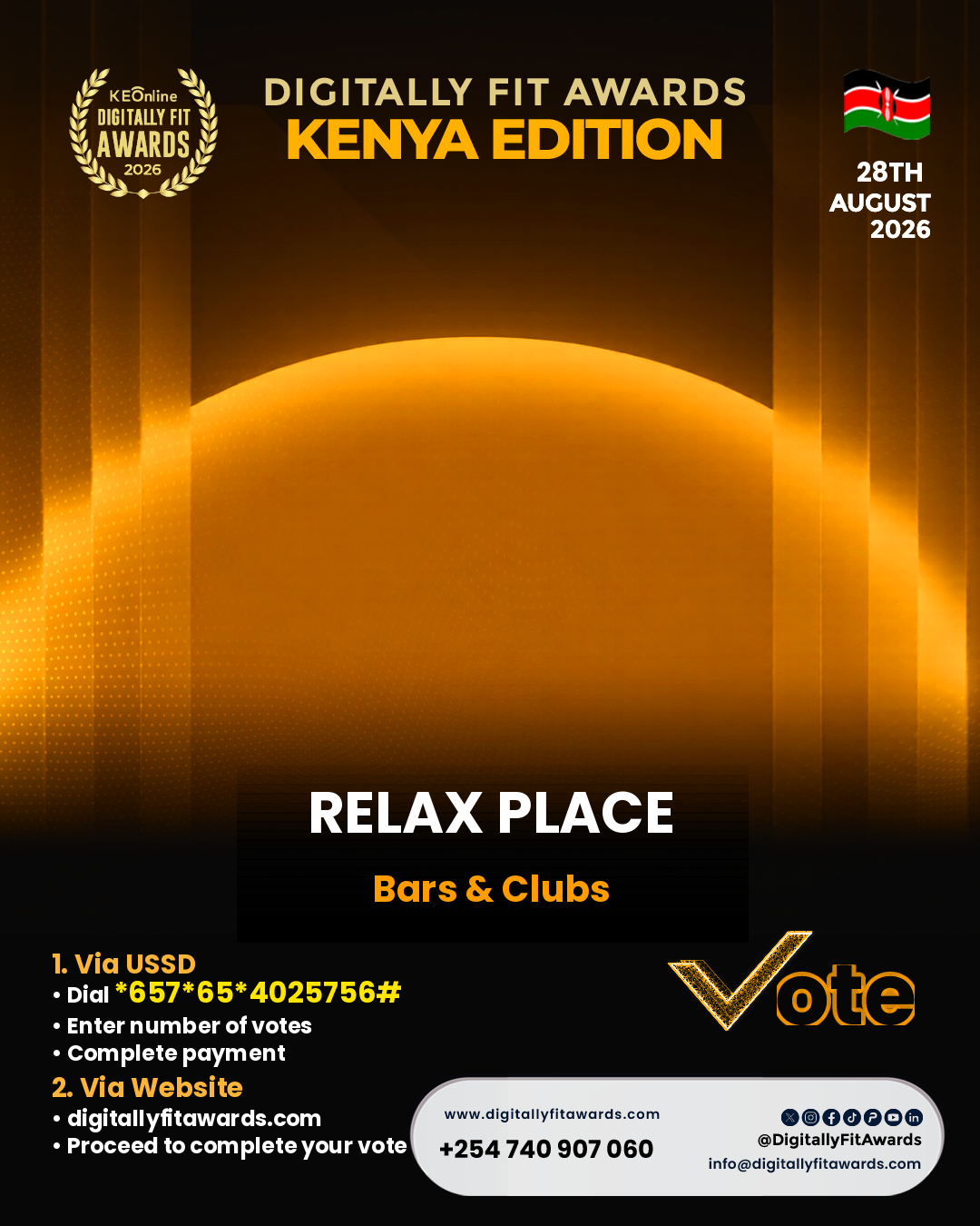 Relax place poster