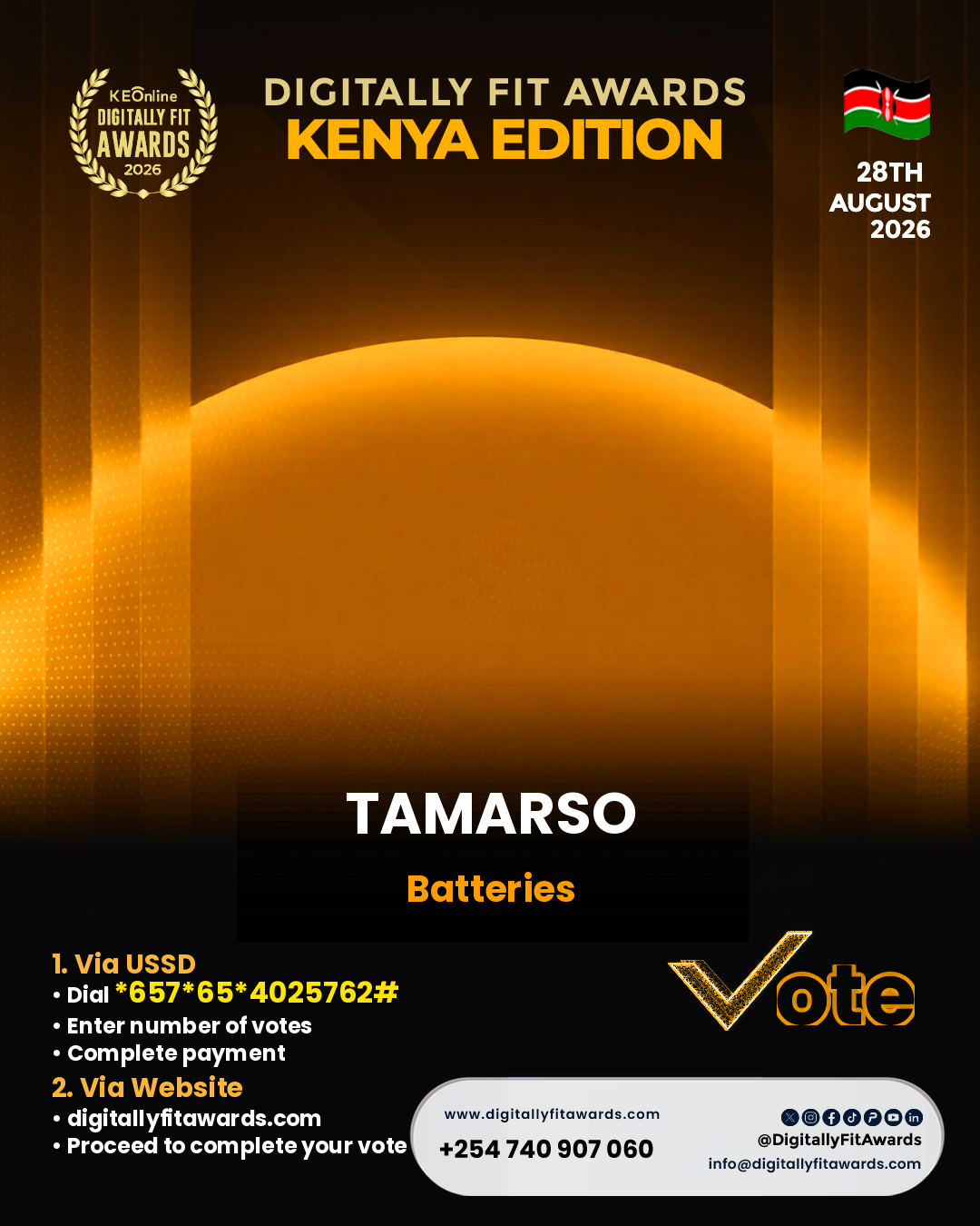 TAMARSO poster
