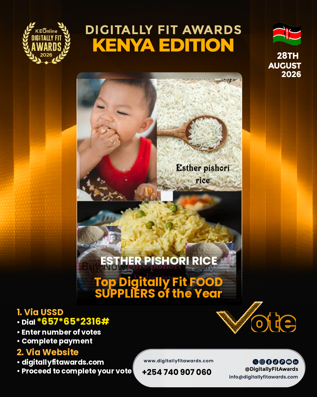 Esther Pishori Rice poster