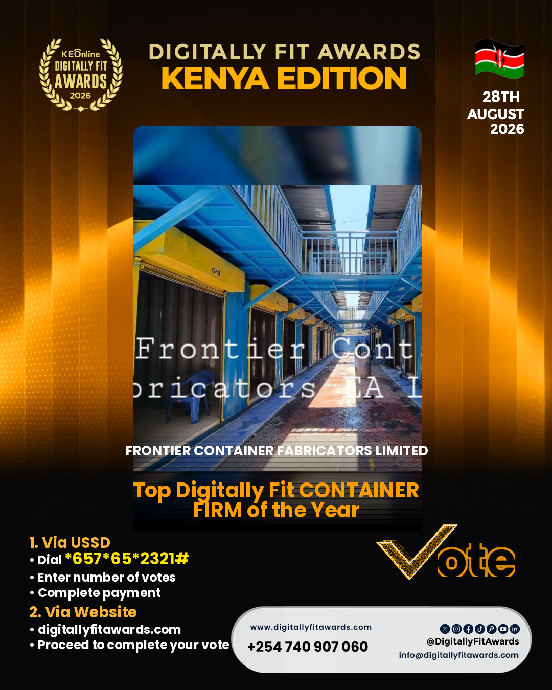 Frontier Container Fabricators Limited poster