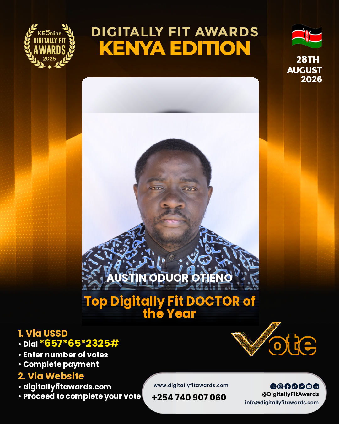 Austin Oduor Otieno poster