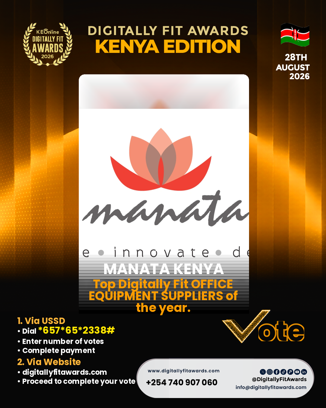 Manata Kenya poster