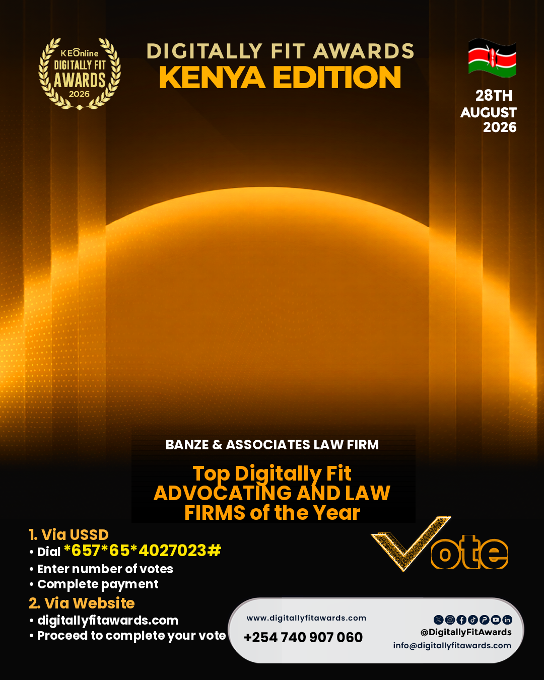 Banze & Associates Law Firm poster