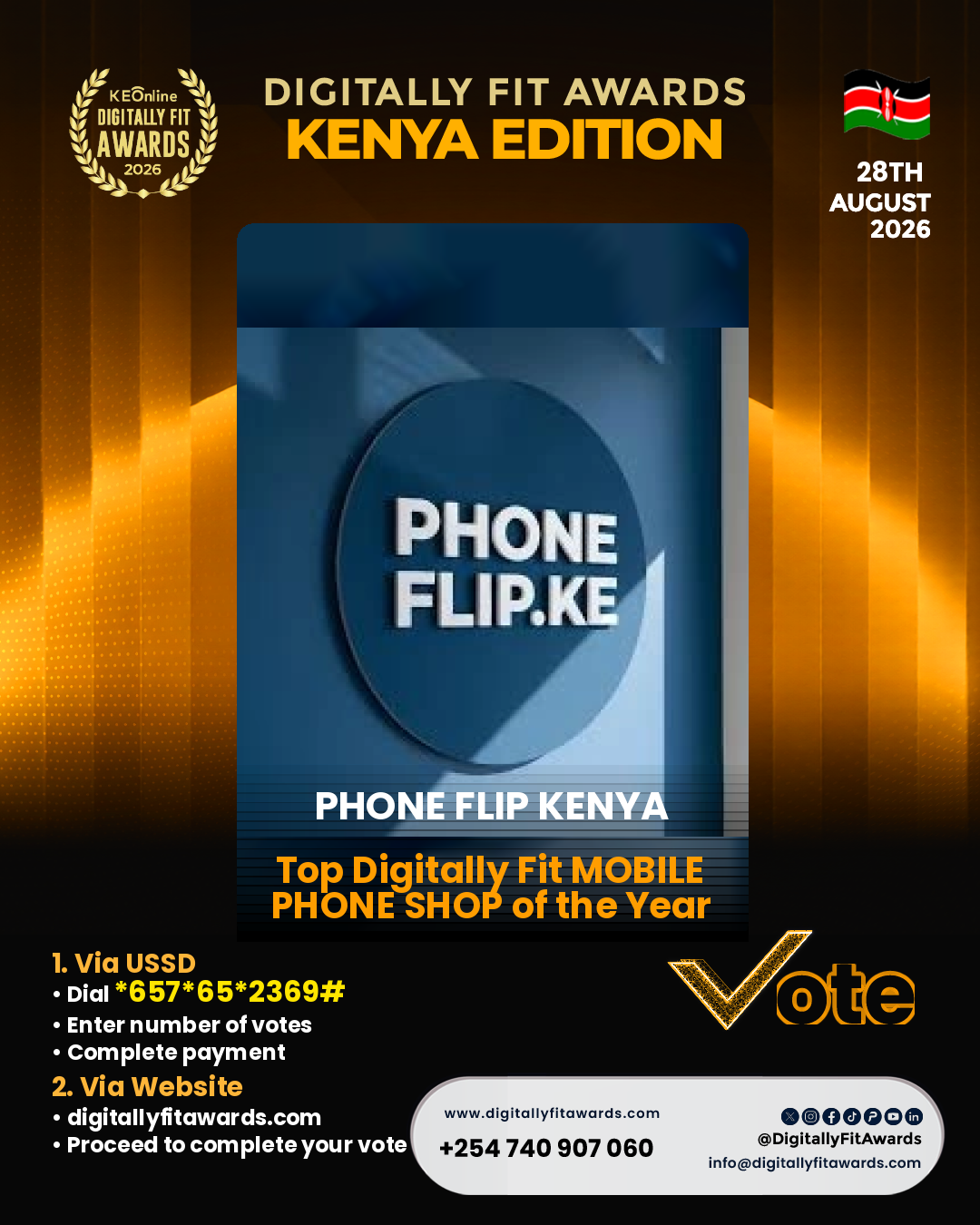 Phone Flip Kenya poster
