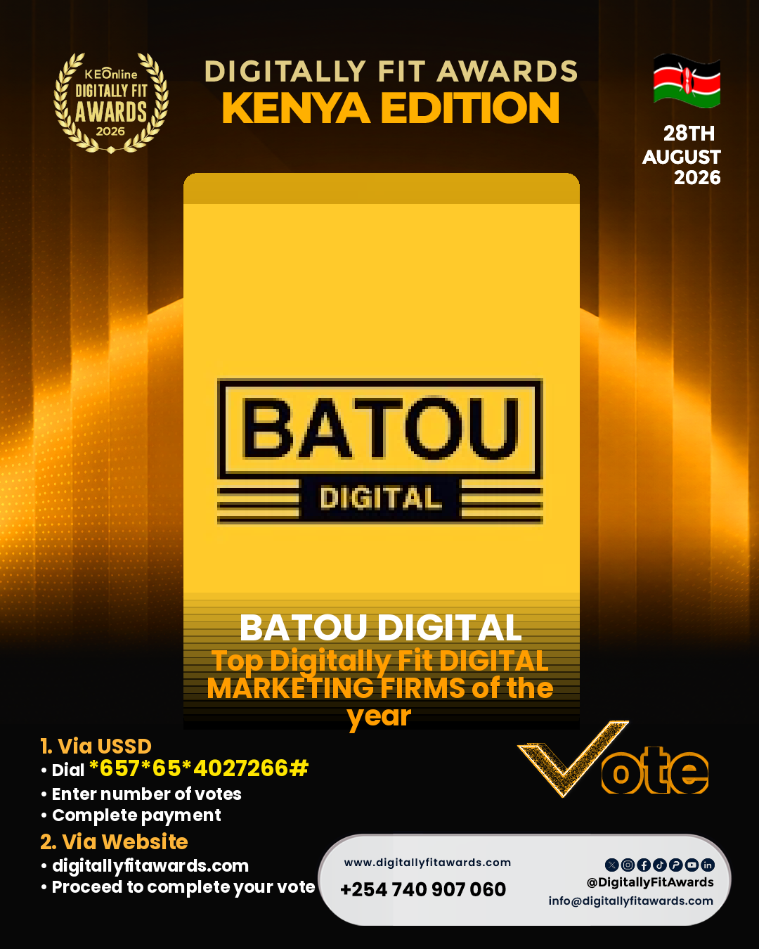 Batou Digital poster