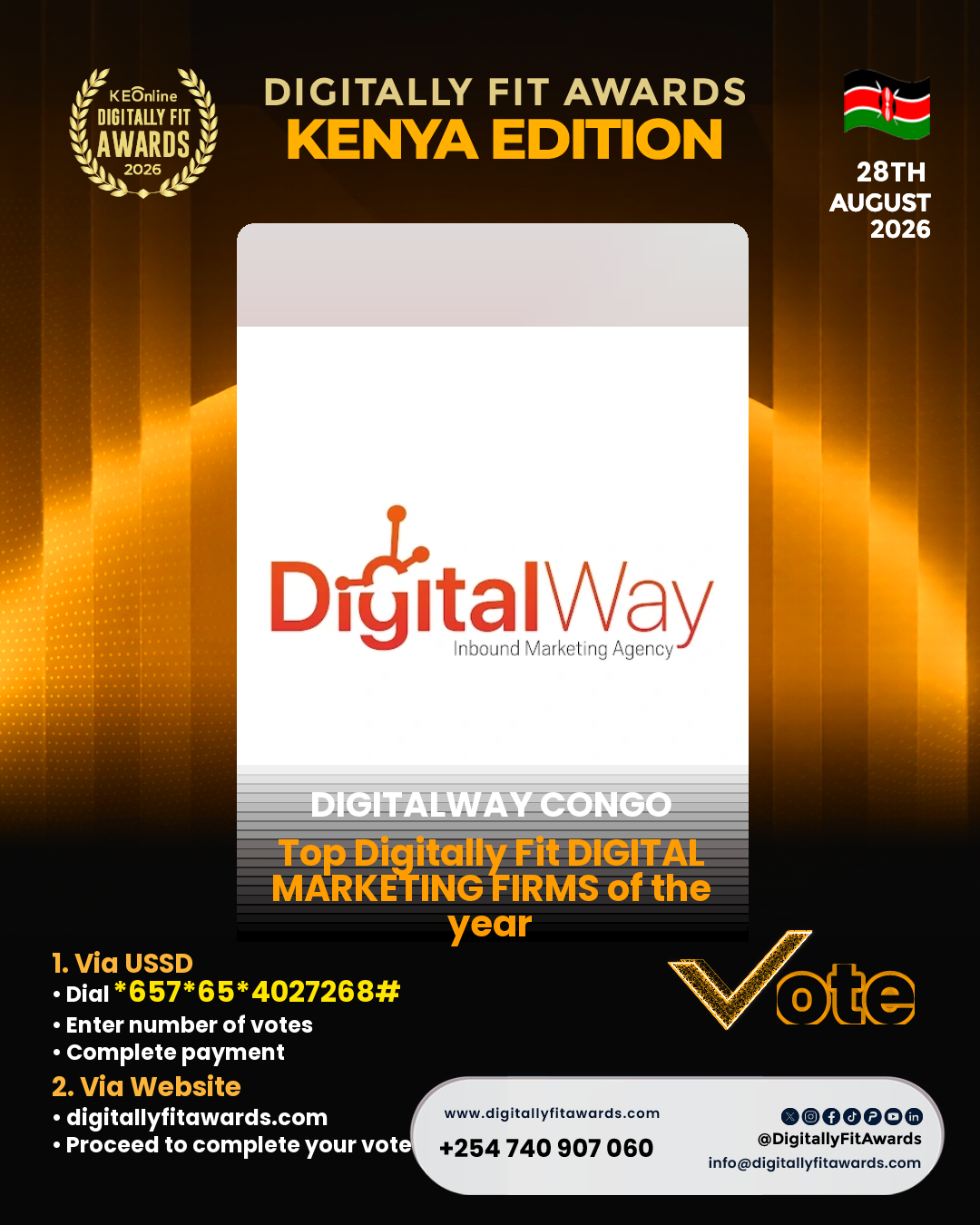 DigitalWay Congo poster