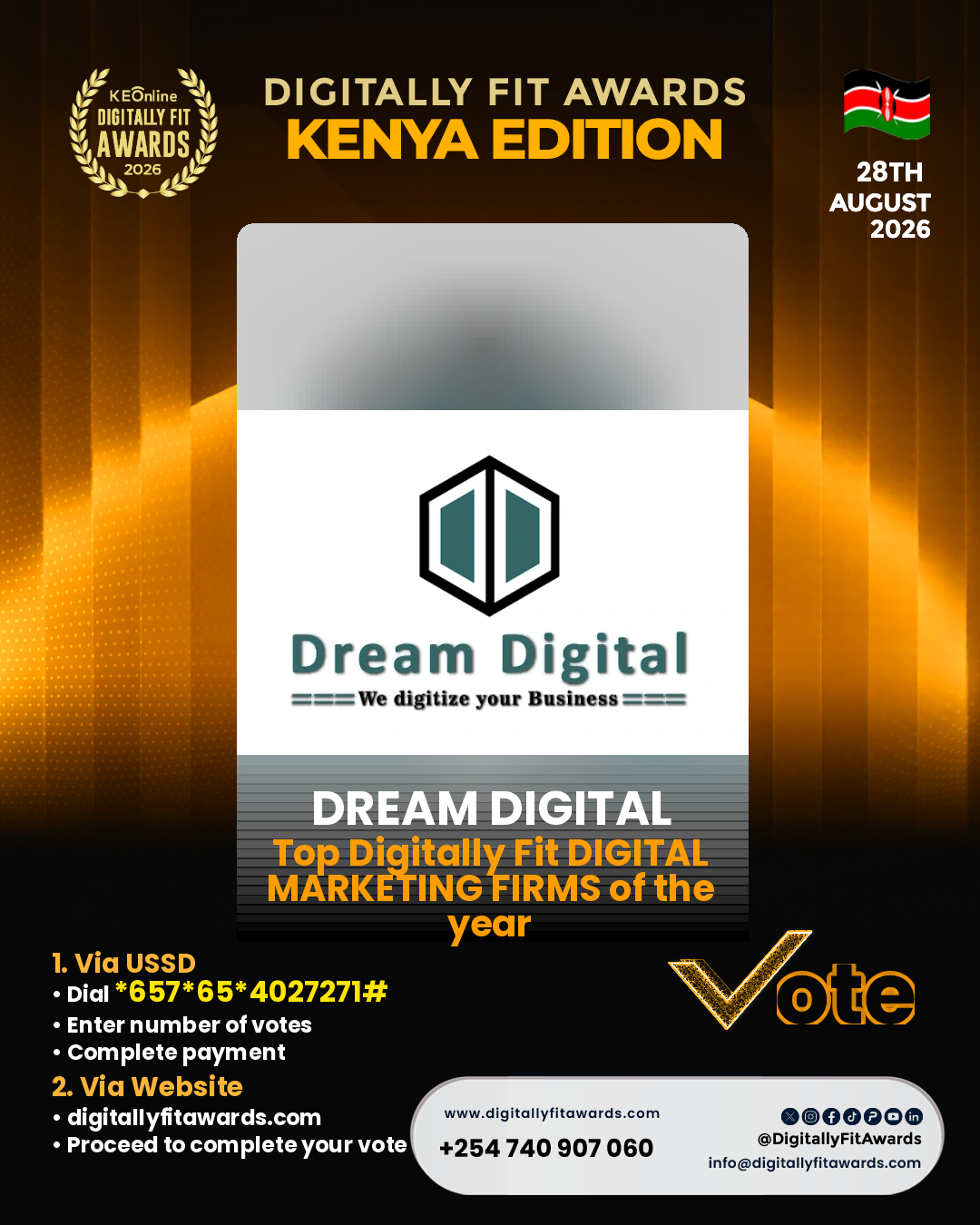 DREAM DIGITAL poster