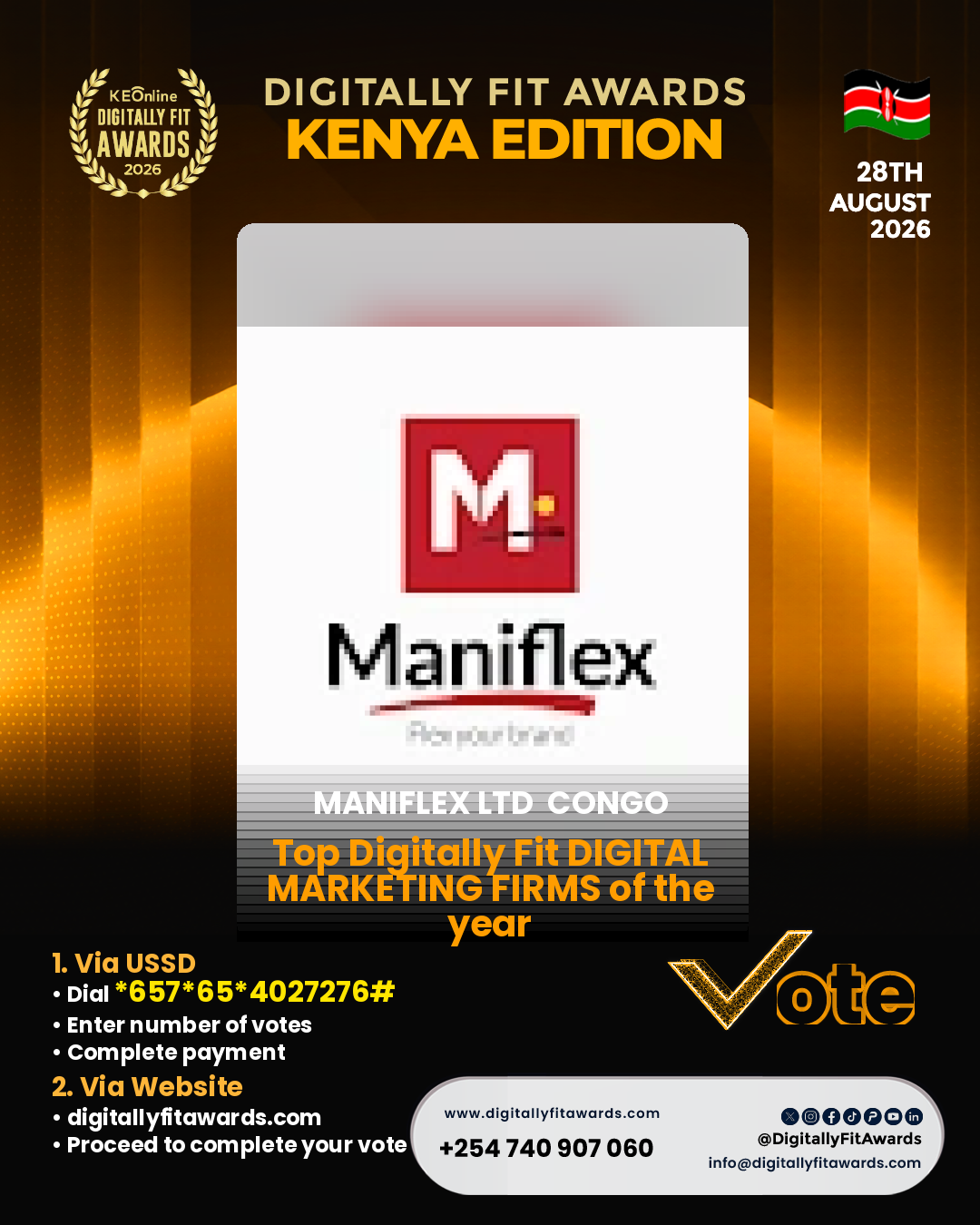 Maniflex Ltd  Congo poster