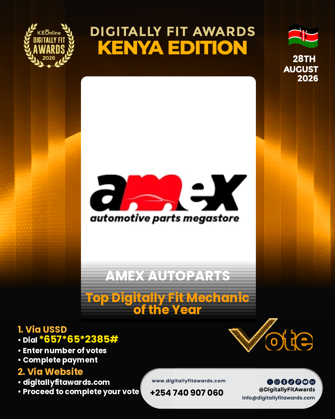 Amex Autoparts poster