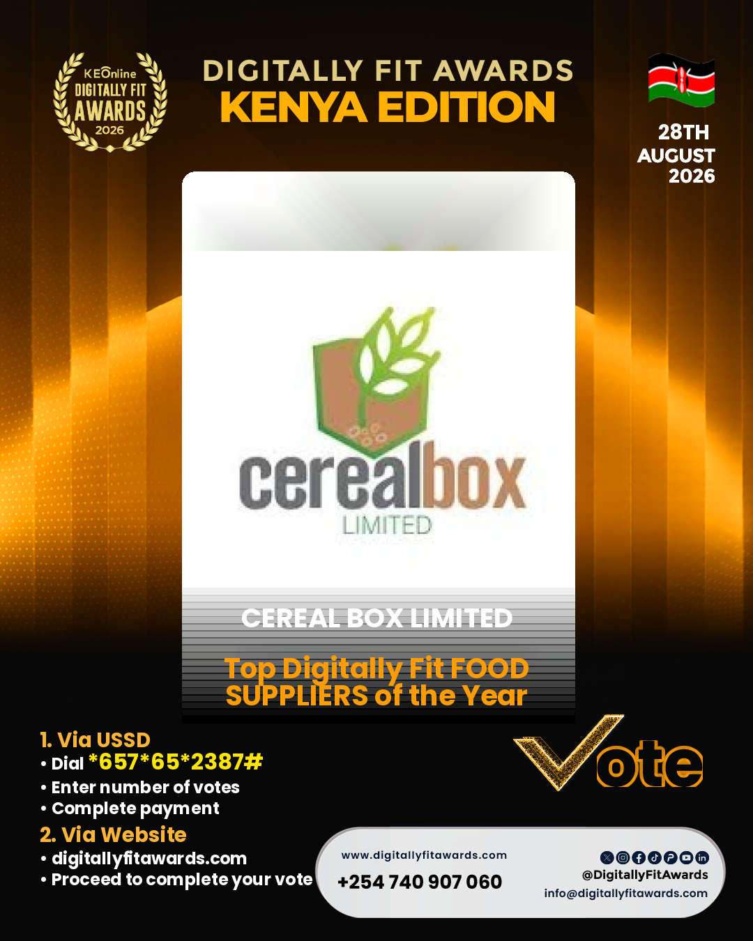 Cereal Box Limited poster