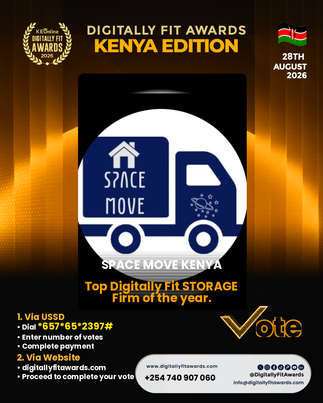 Space Move Kenya poster