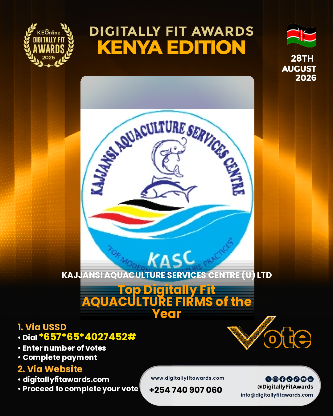Kajjansi Aquaculture Services Centre (U) Ltd poster