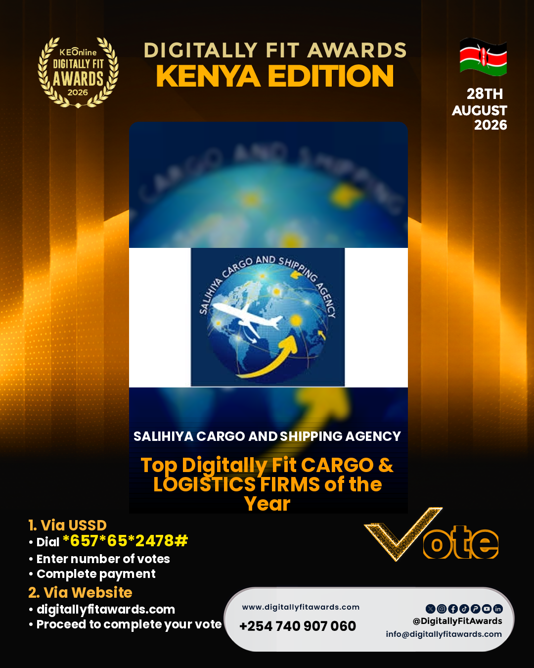 Salihiya Cargo and Shipping Agency poster