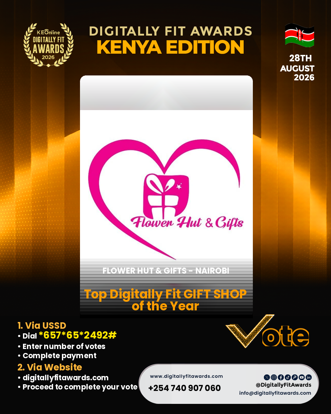 Flower Hut & Gifts - Nairobi poster