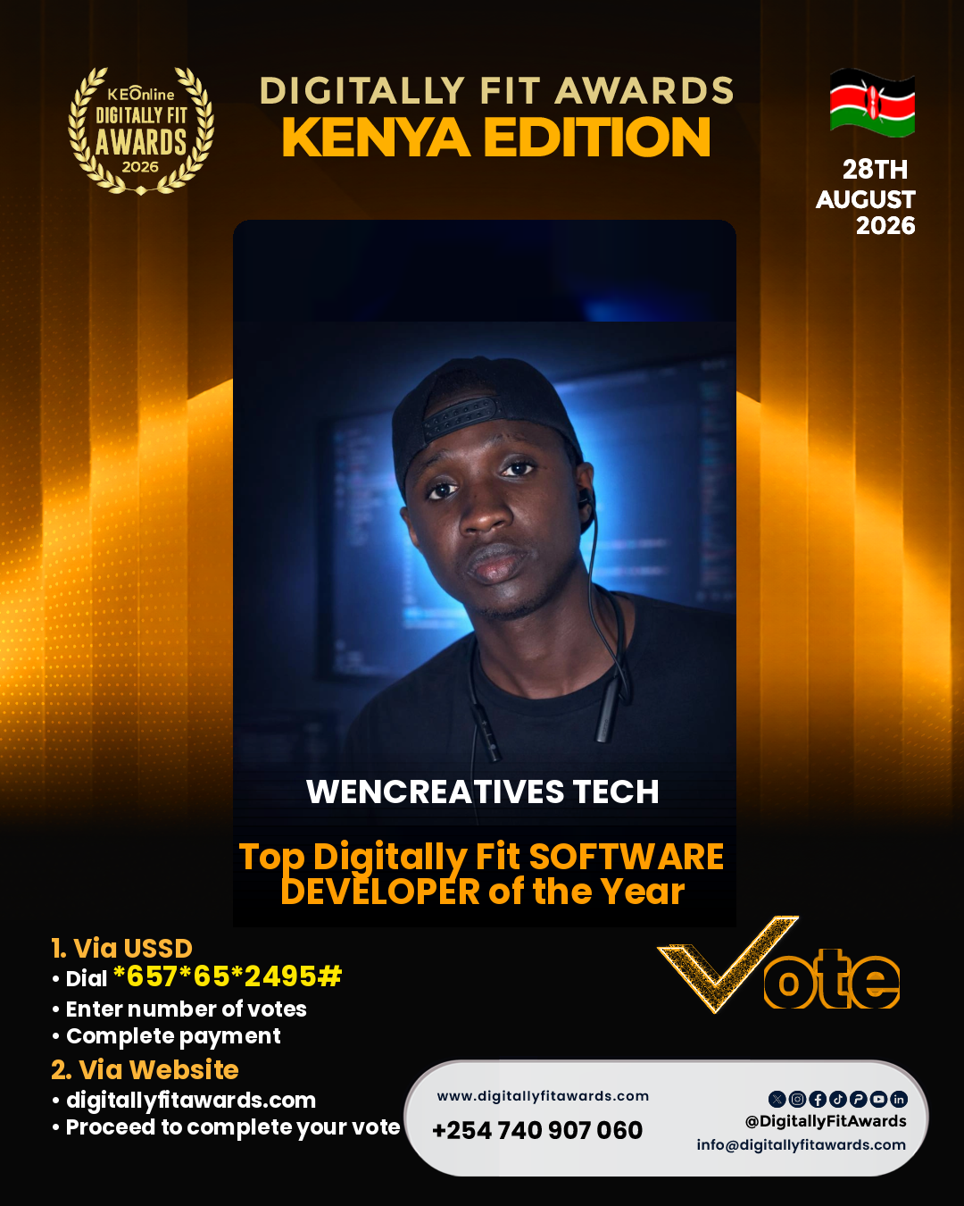 Wencreatives TECH poster