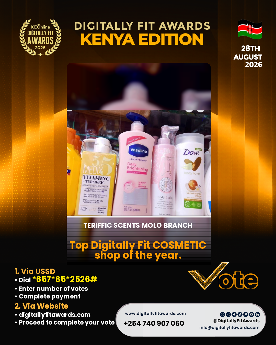 Teriffic scents molo branch poster