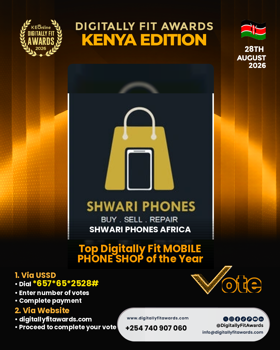 Shwari Phones Africa poster