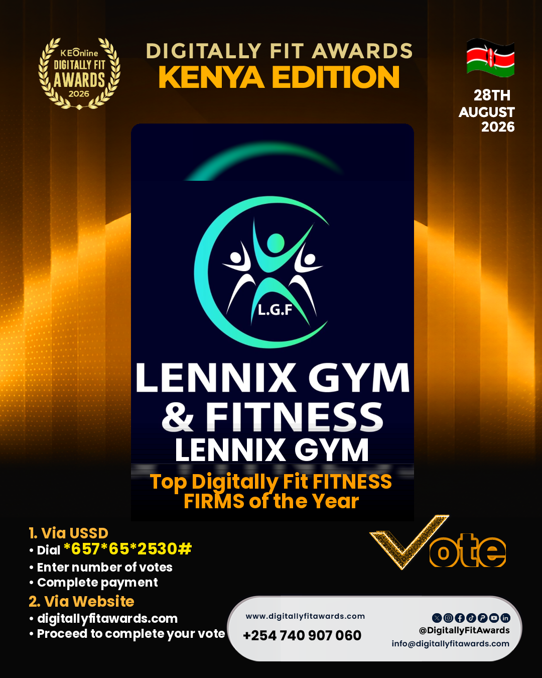 Lennix Gym poster