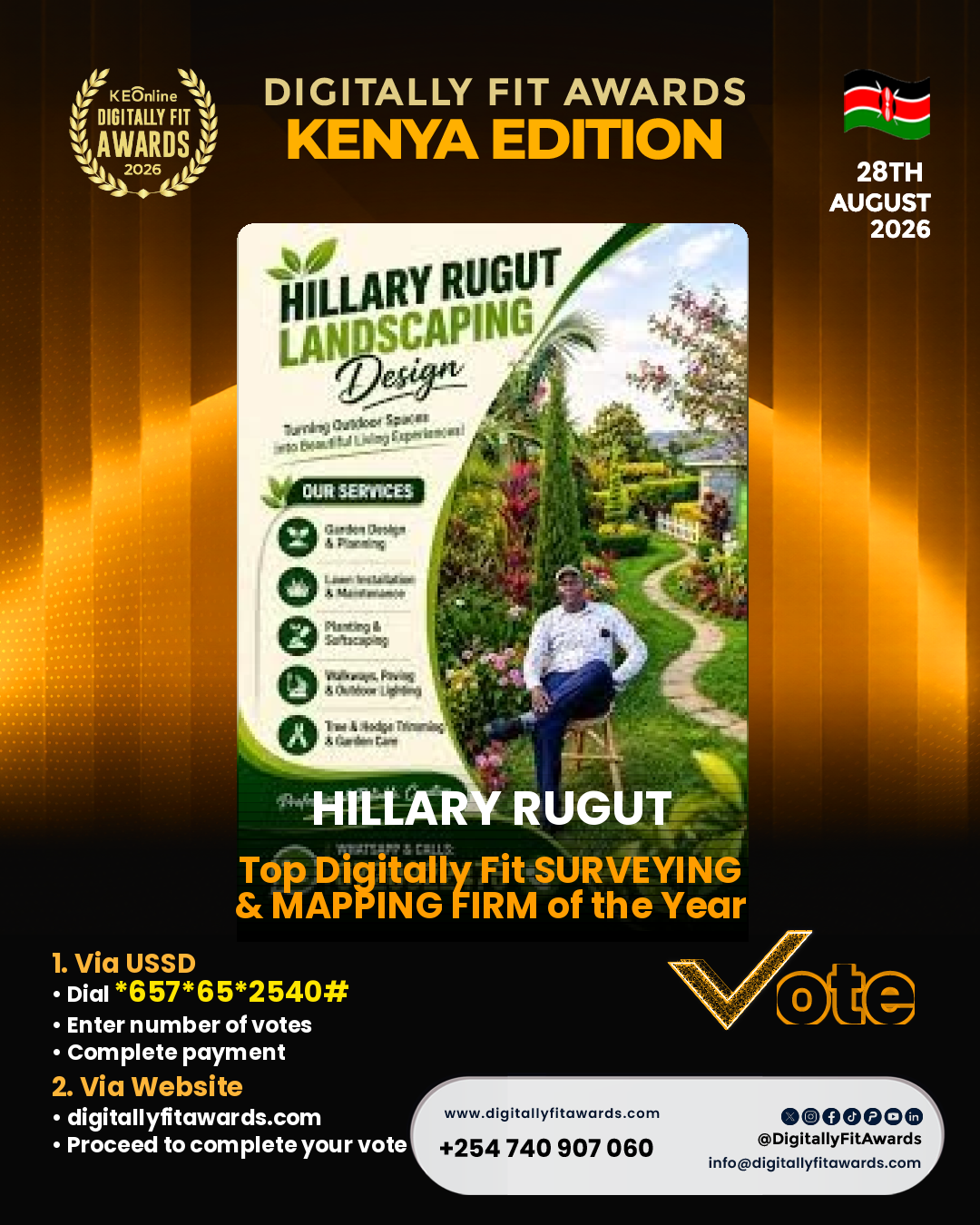 Hillary Rugut poster