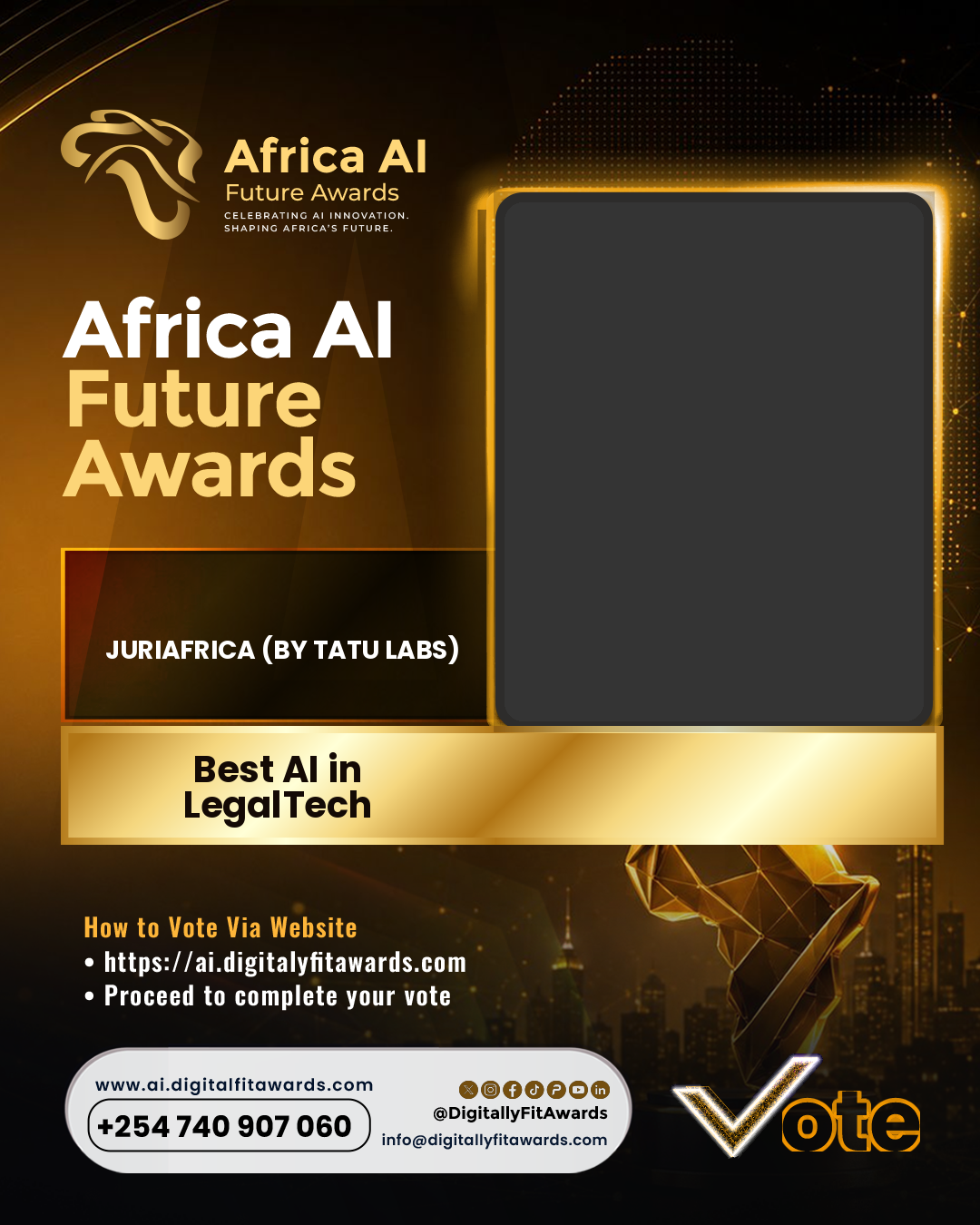 JuriAfrica (by TATU Labs) poster