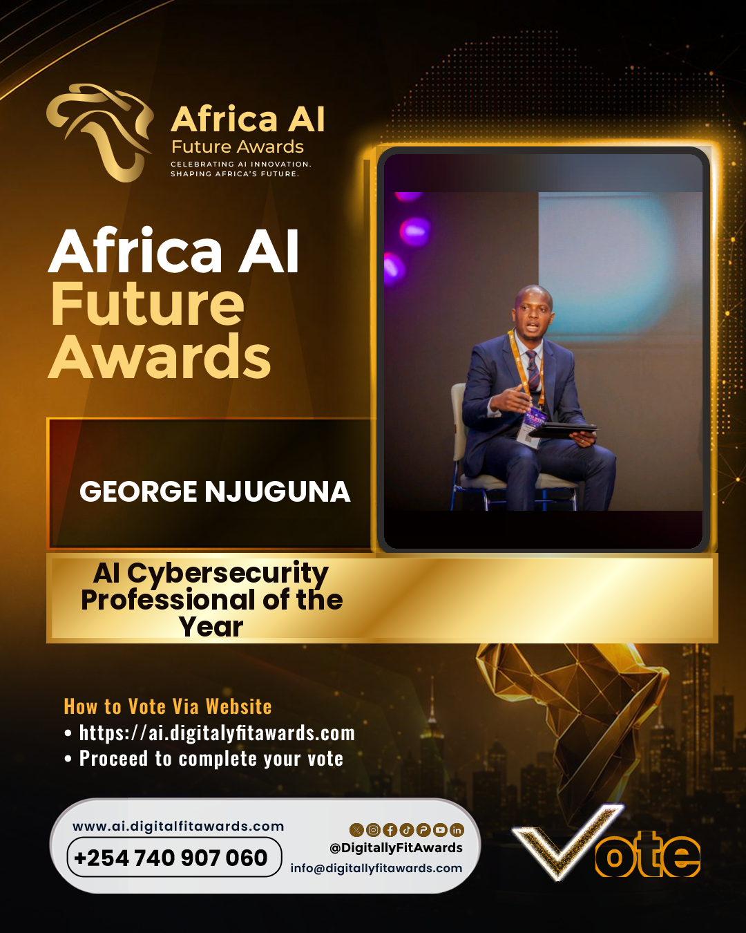 George Njuguna poster
