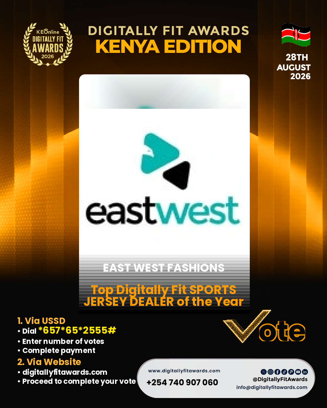 East West Fashions poster