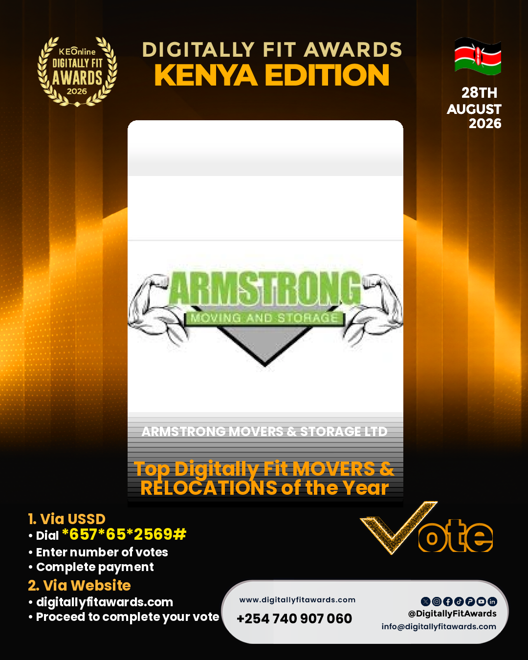 Armstrong Movers & Storage Ltd poster