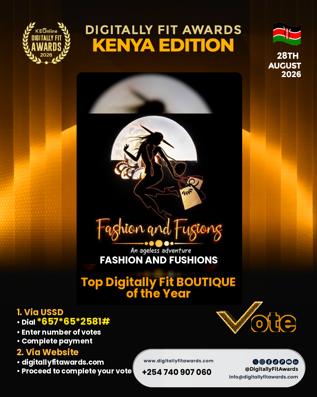 Fashion and Fushions poster