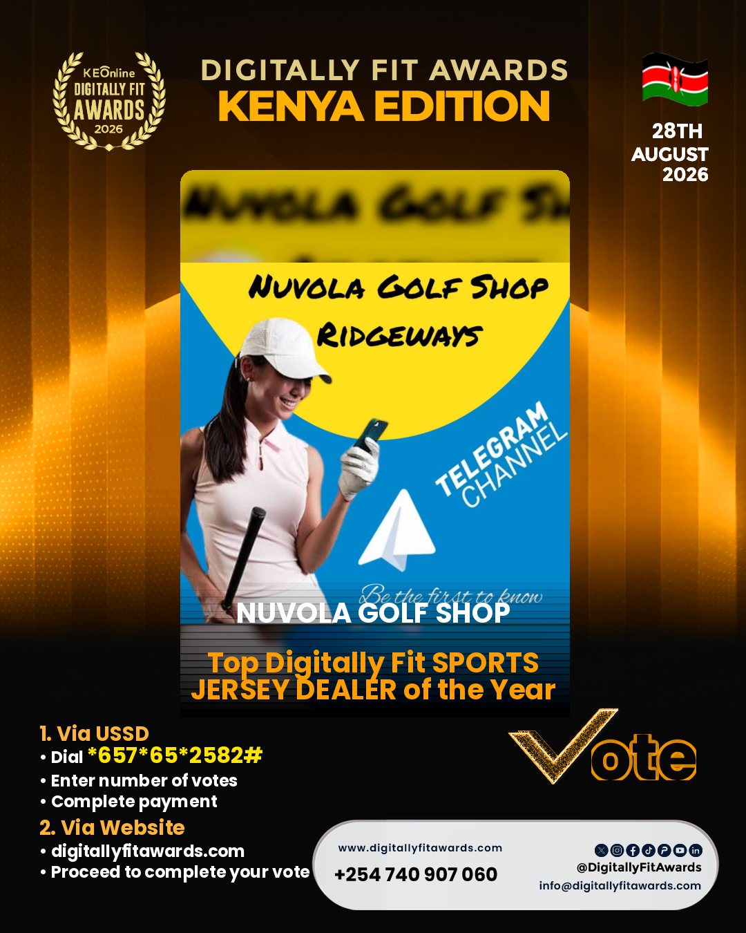 Nuvola Golf Shop poster