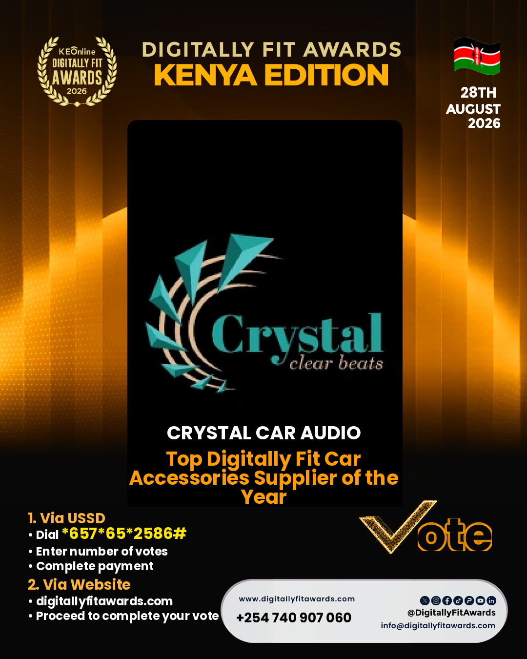 Crystal Car Audio poster