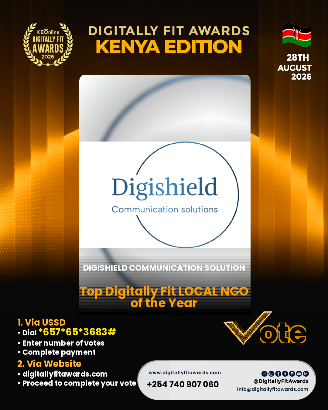Digishield communication solution poster