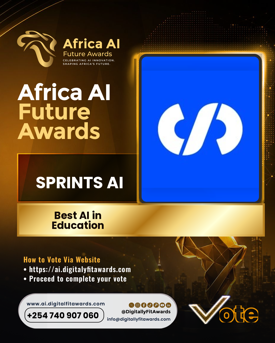Sprints AI poster