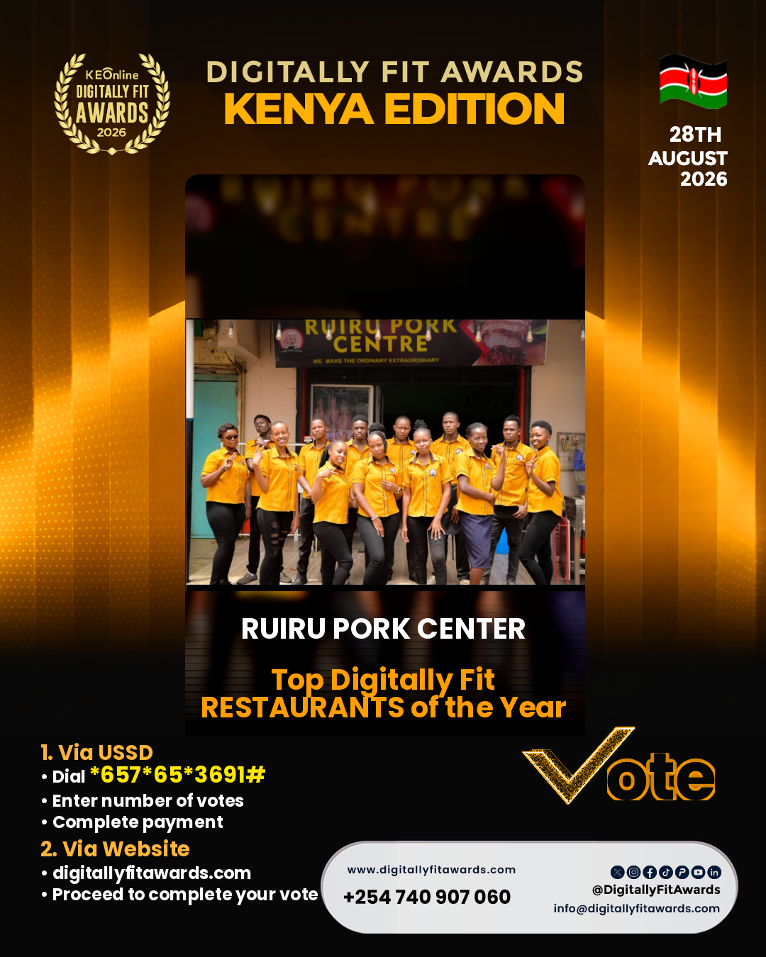 RUIRU PORK Center poster