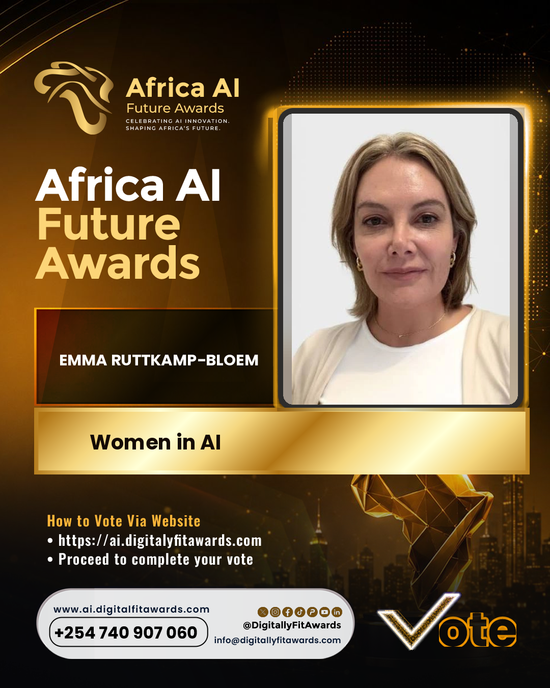 Emma Ruttkamp-Bloem poster
