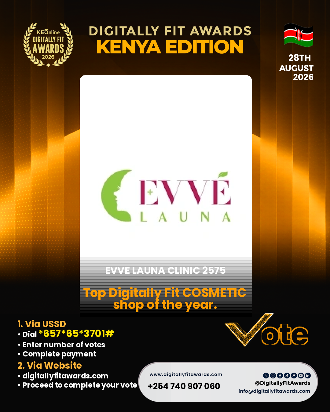 Evve Launa Clinic 2575 poster