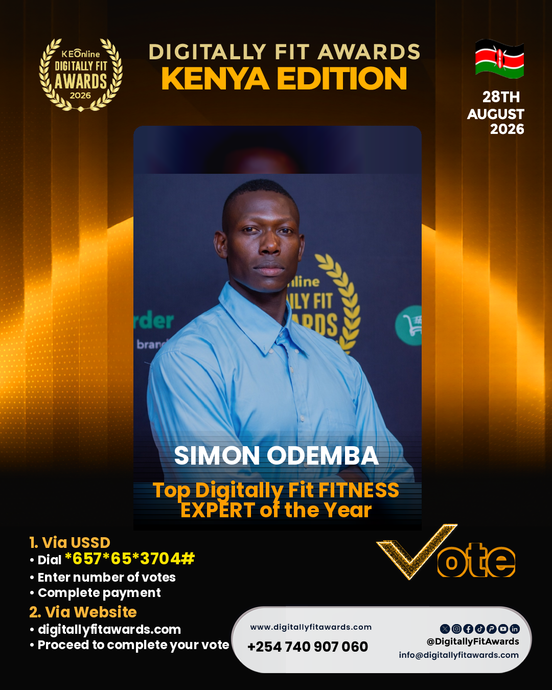 Simon Odemba poster