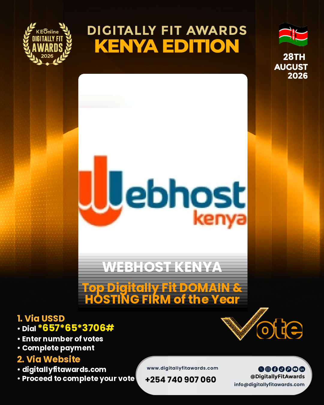 WebHost Kenya poster