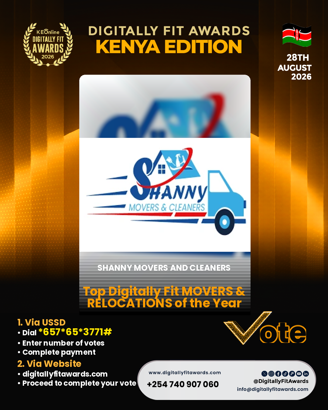 Shanny Movers and Cleaners poster