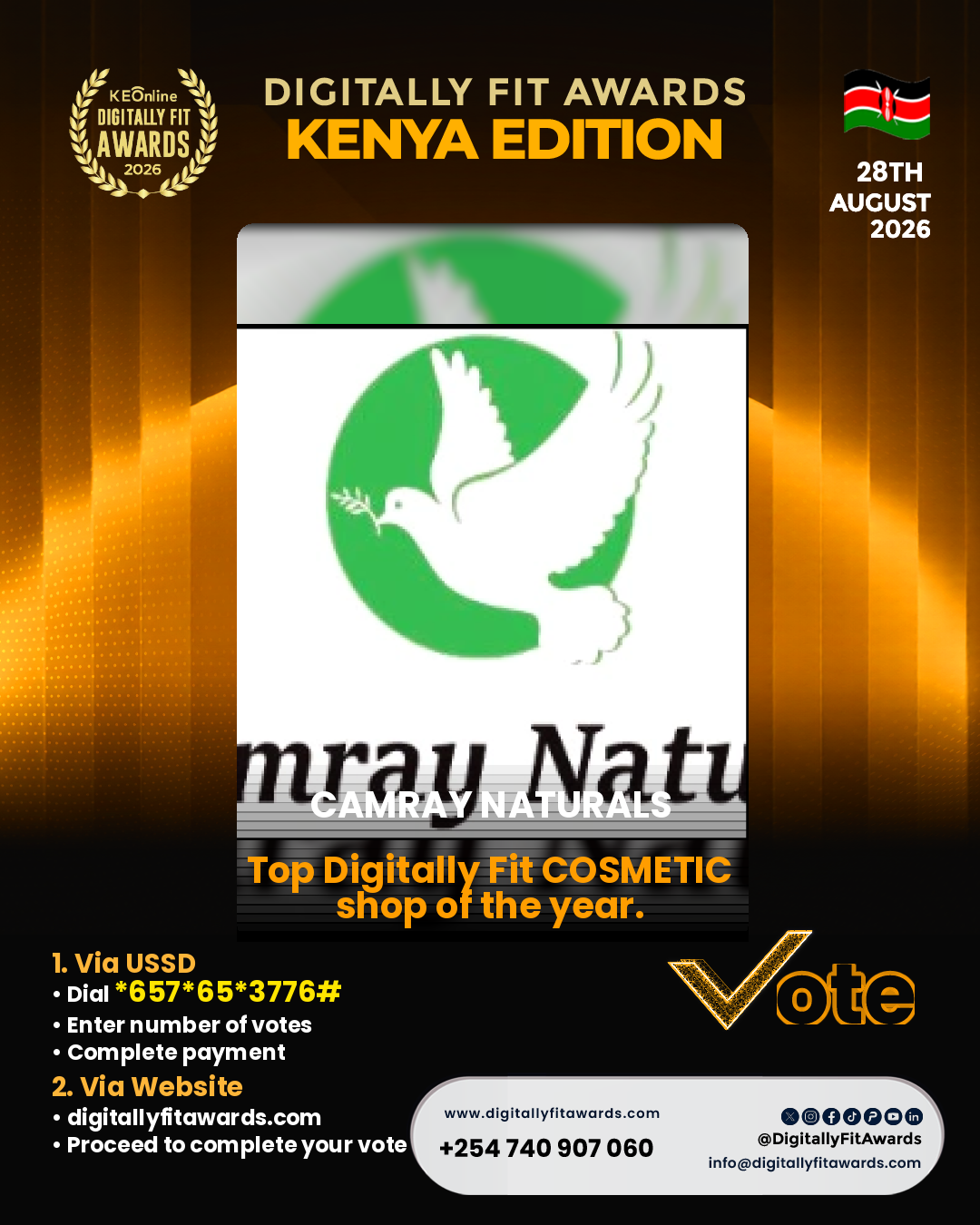 Camray Naturals poster