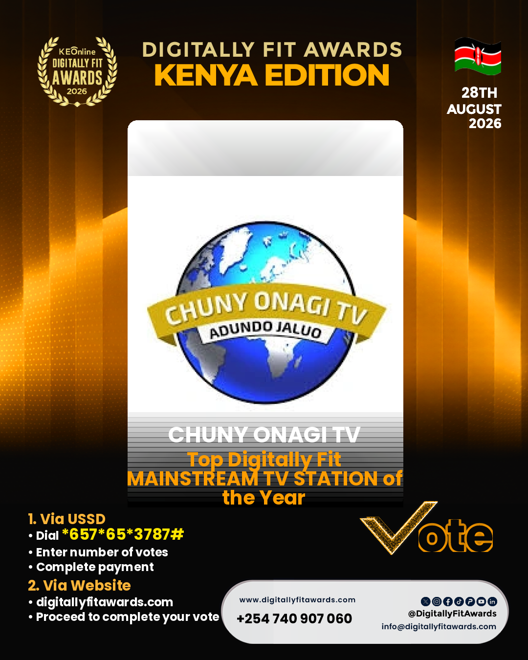 Chuny Onagi TV poster