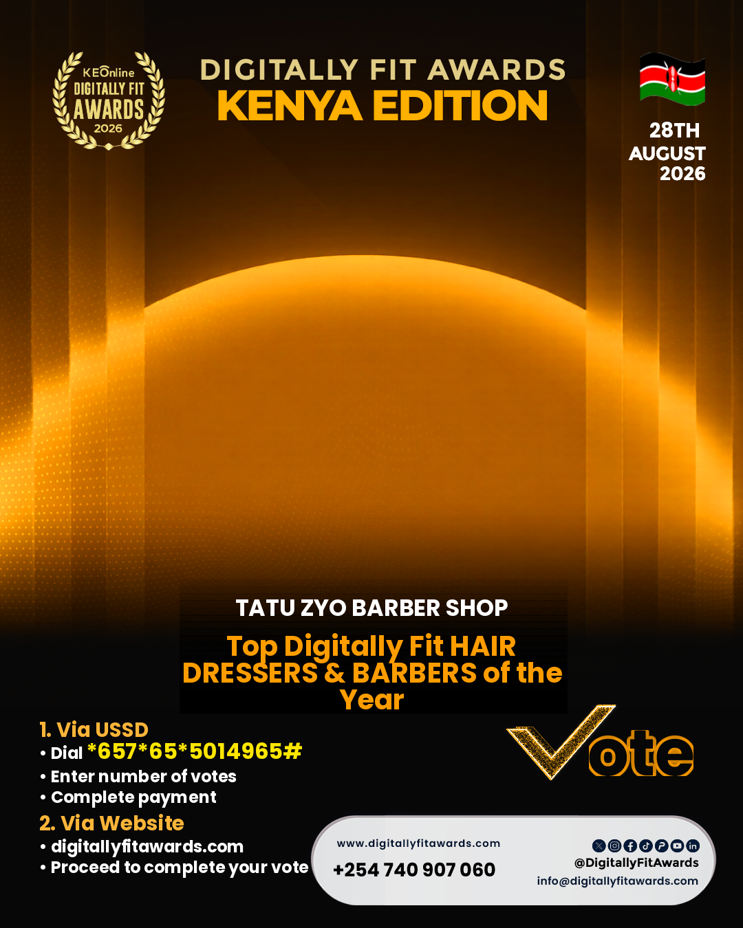 Tatu zyo Barber SHOP poster