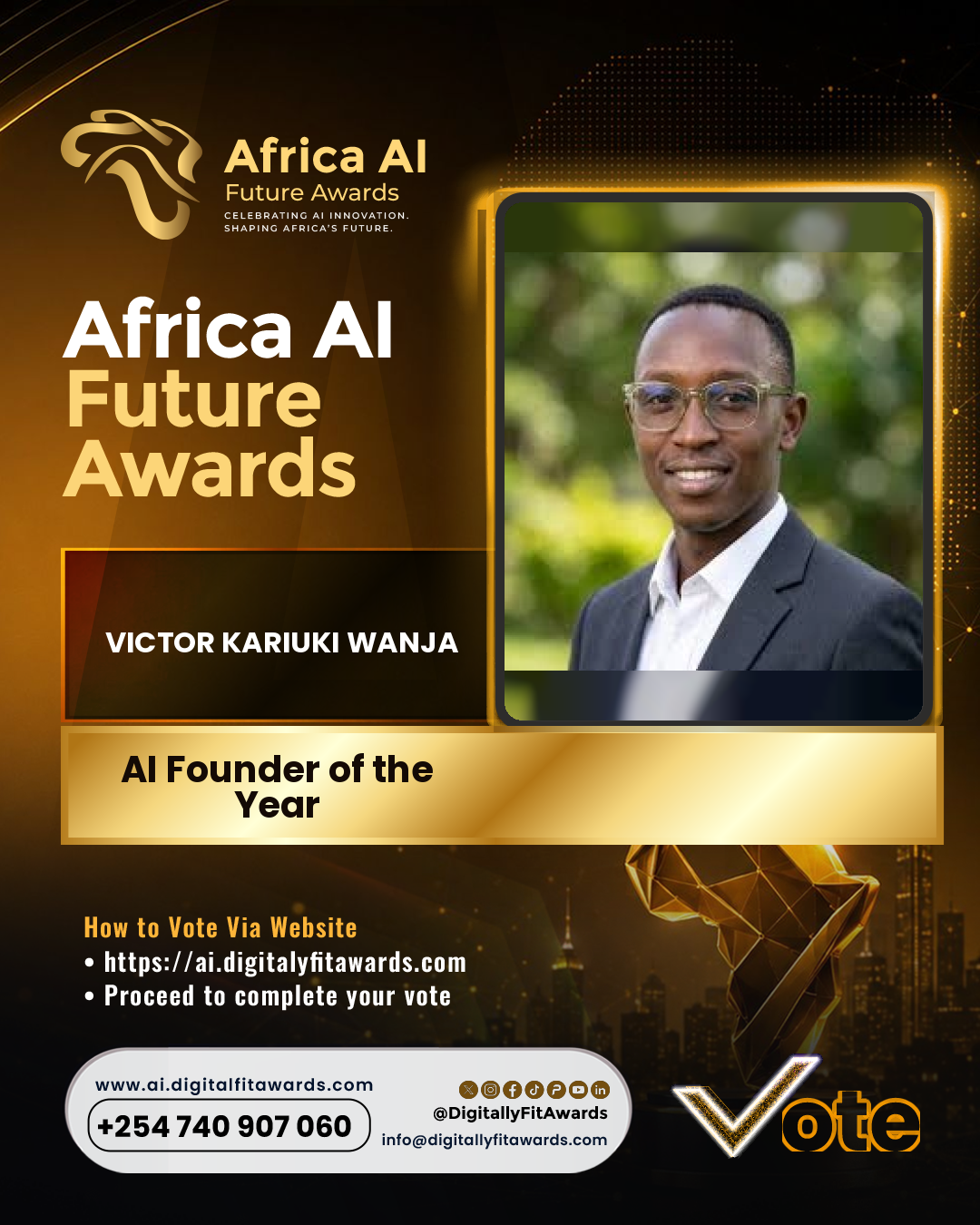 Victor Kariuki Wanja poster