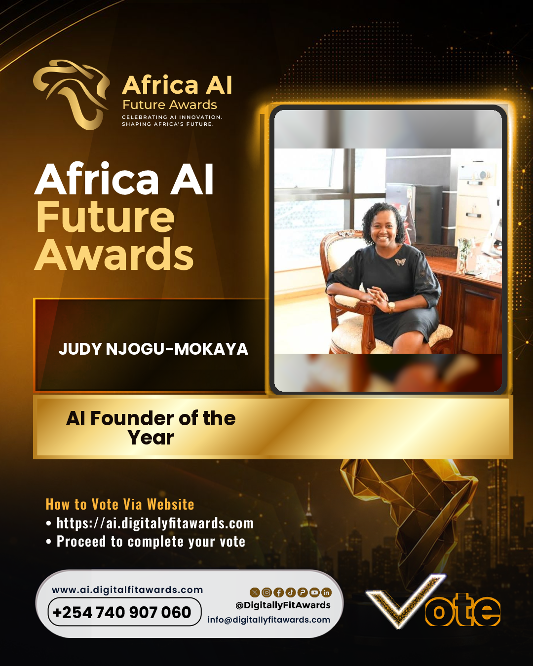 Judy Njogu-Mokaya poster