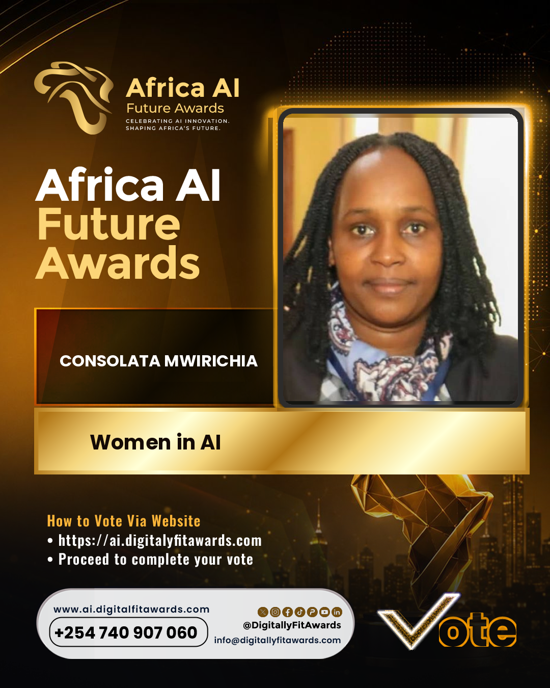 Consolata Mwirichia poster