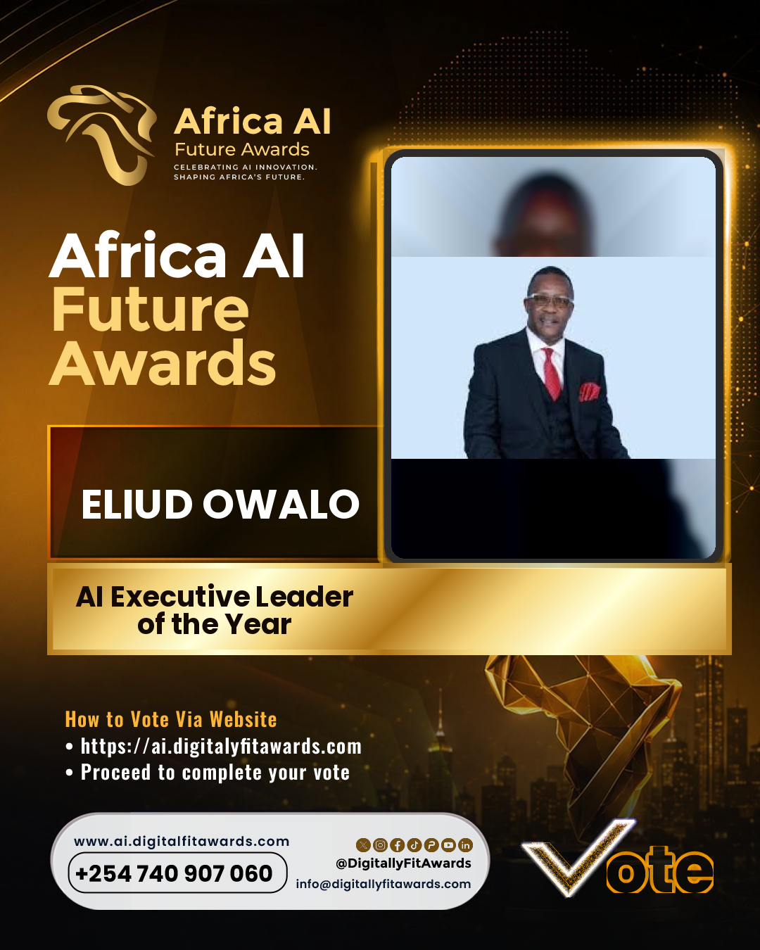 Eliud Owalo poster